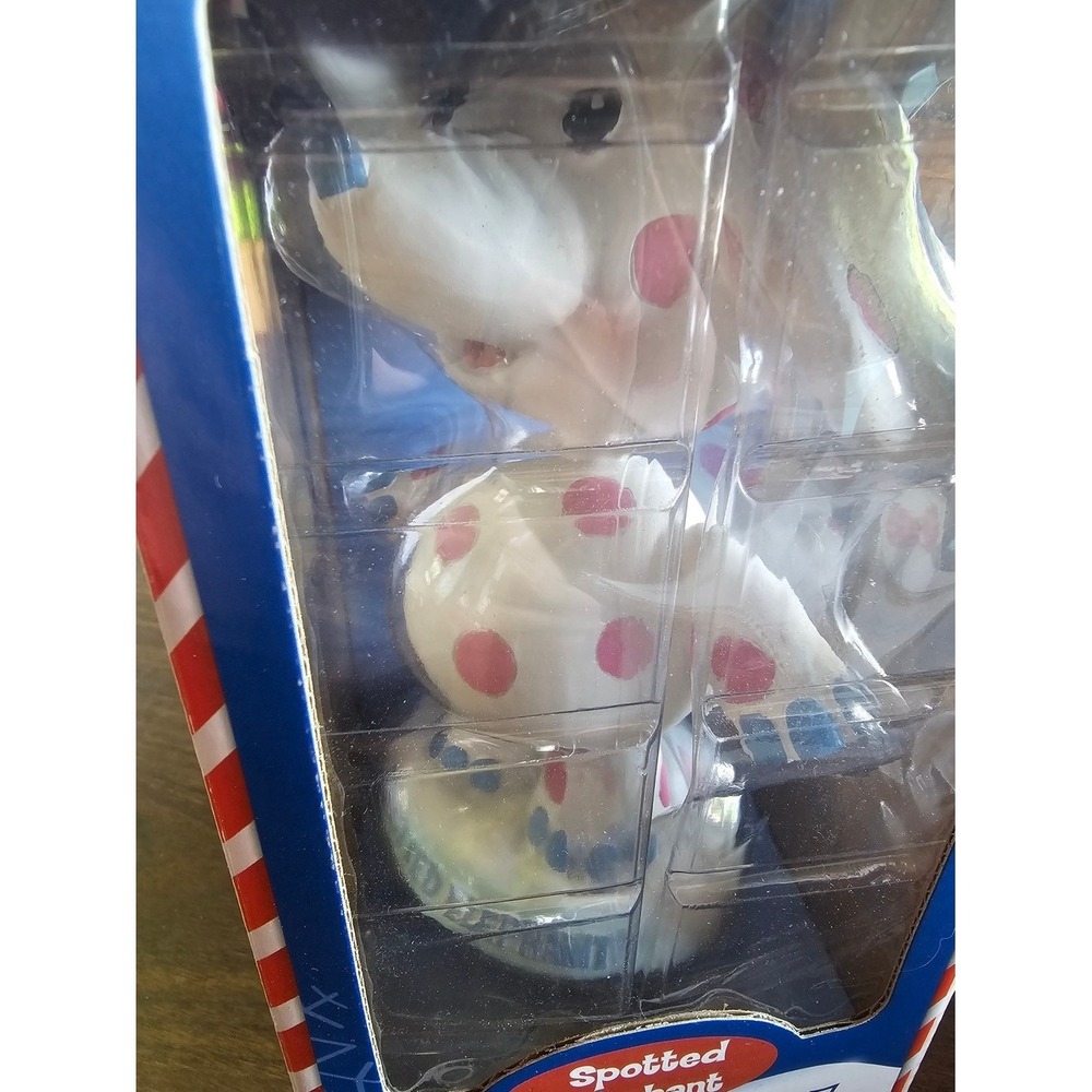 Spotted Elephant Bobblehead -โ Blue and White - Rudolph Collection ๐๐ค - Picture 3 of 10
